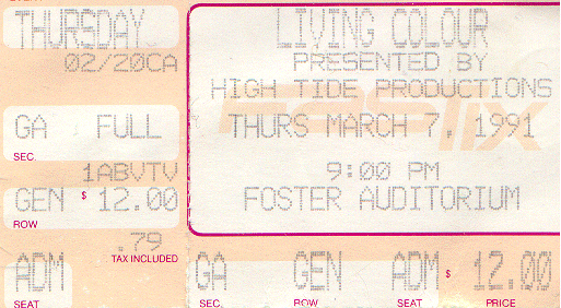 Ticket Stub