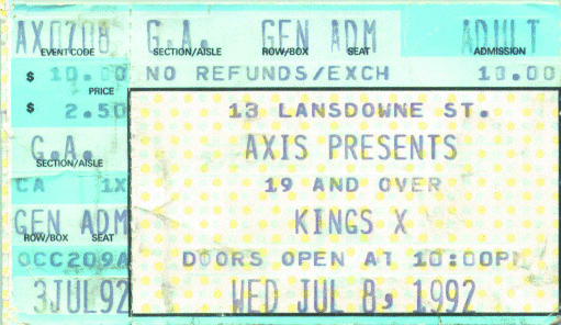 Ticket Stub