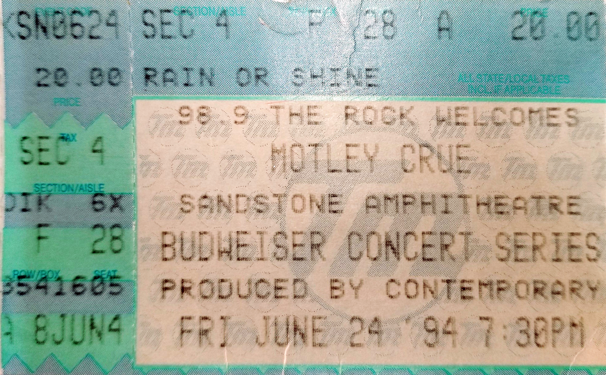 Ticket Stub